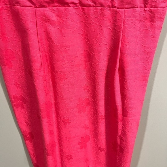 Maurice’s Coral Sleeveless Floral Dress Front Twist Size 9/10 Preppy Minimalist - Picture 6 of 7